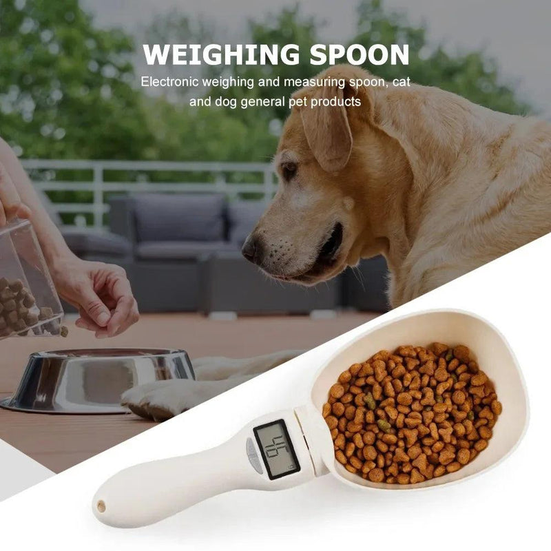 PawScale Pro – Colher Medidora Digital para Ração de Cães e Gatos